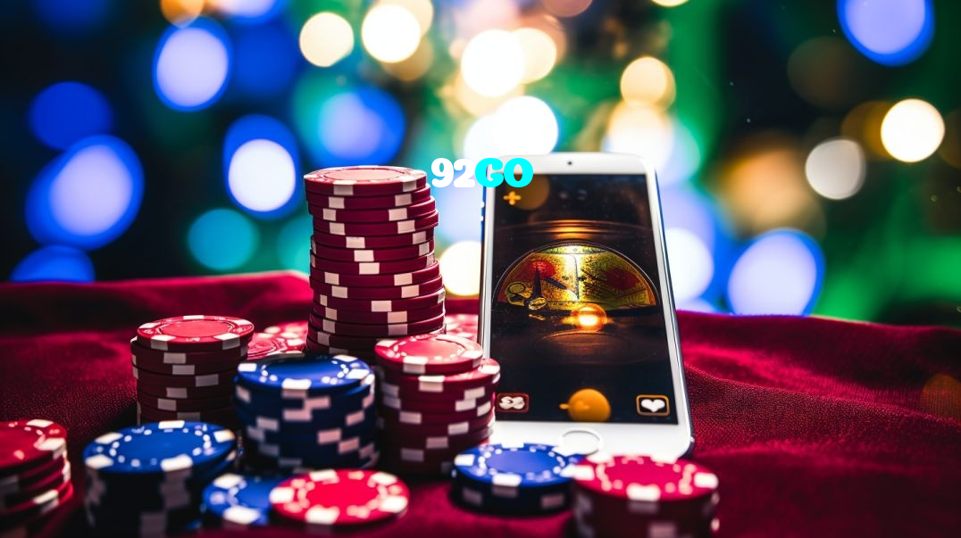 92GO casino presented on mobile device in Pakistan with slots and live games